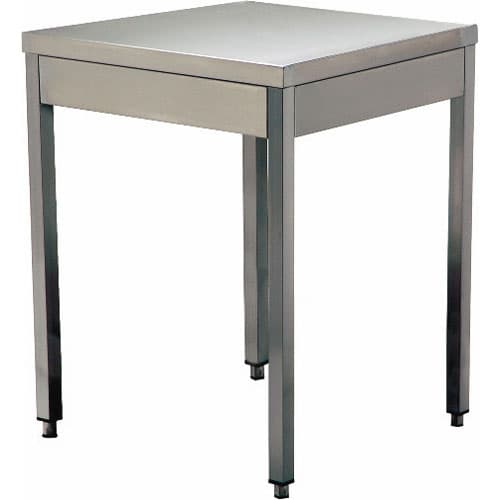 TABLE DE TRAVAIL INOX -