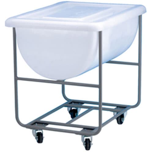 CHARIOT TUBE ACIER POUR PATIERE PLASTIQUE