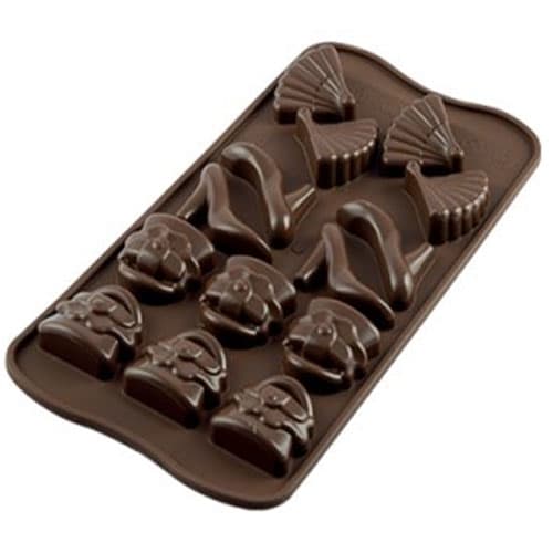 PLAQUE SILIKOMART PROFESSIONNEL POUR CHOCOLAT 14