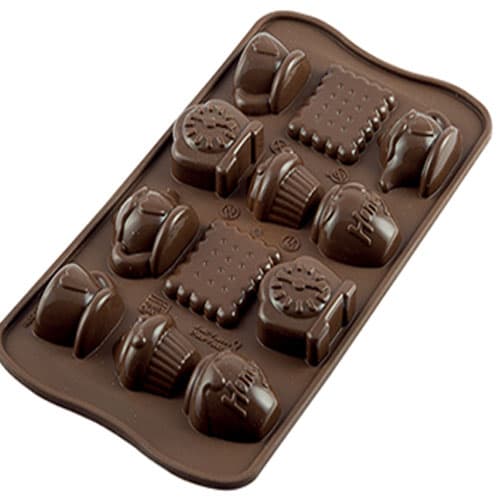 PLAQUE SILIKOMART PROFESSIONNEL POUR CHOCOLAT 15