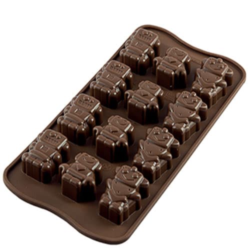 PLAQUE SILIKOMART PROFESSIONNEL POUR CHOCOLAT 16