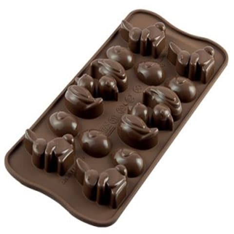 PLAQUE SILIKOMART PROFESSIONNEL POUR CHOCOLAT 7