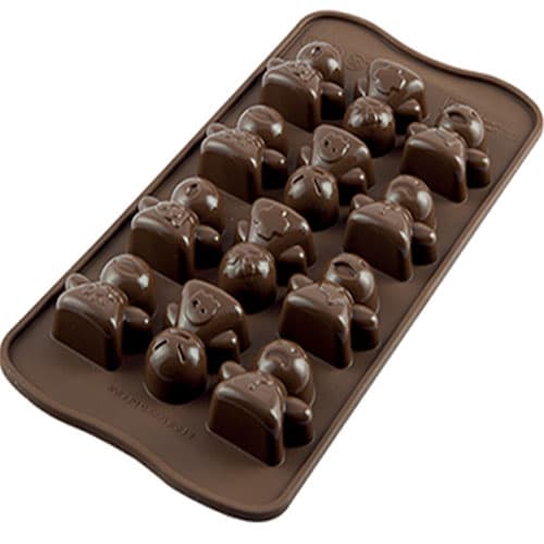 PLAQUE SILIKOMART PROFESSIONNEL POUR CHOCOLAT 13