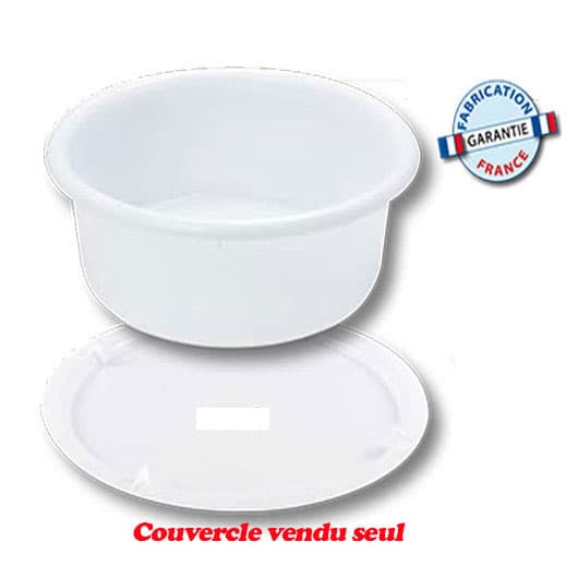 COUVERCLE POUR BAC 19 LITRES Ø 480 - 7 KGS DE PATE