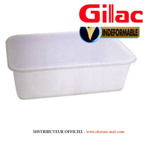 BAC A PATE RECTANGULAIRE 20 LITRES