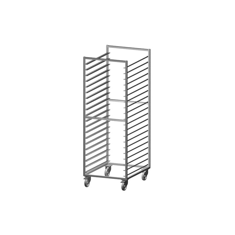 CHARIOT STOCKAGE INOX 600x800