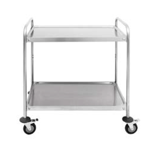 CHARIOT INOX 1000X600X940 2 NIVEAUX