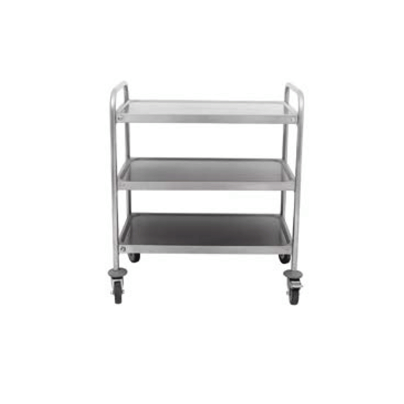 CHARIOT INOX 1000X600X940 3 NIVEAUX