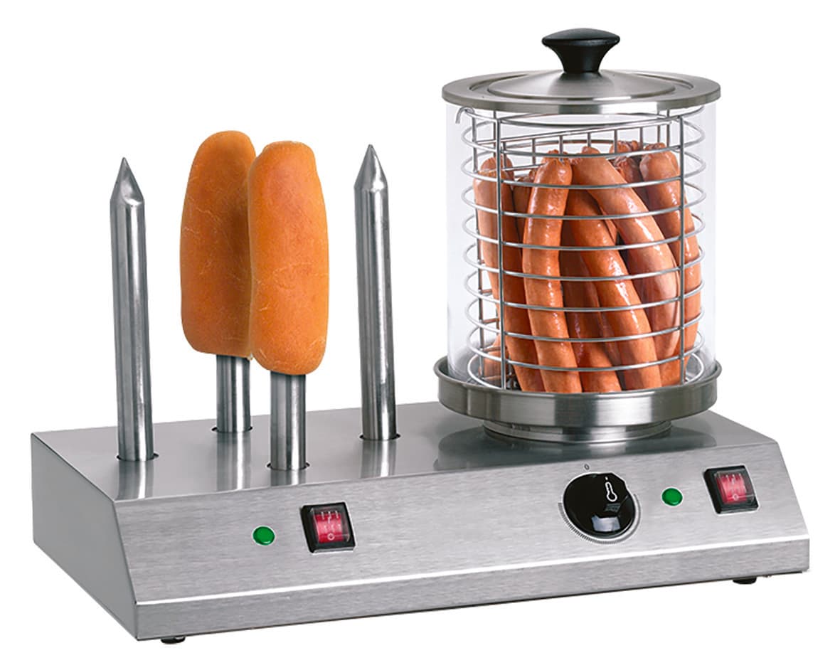 CHAUFFE SAUCISSES 4 PLOTS CHAUFFES