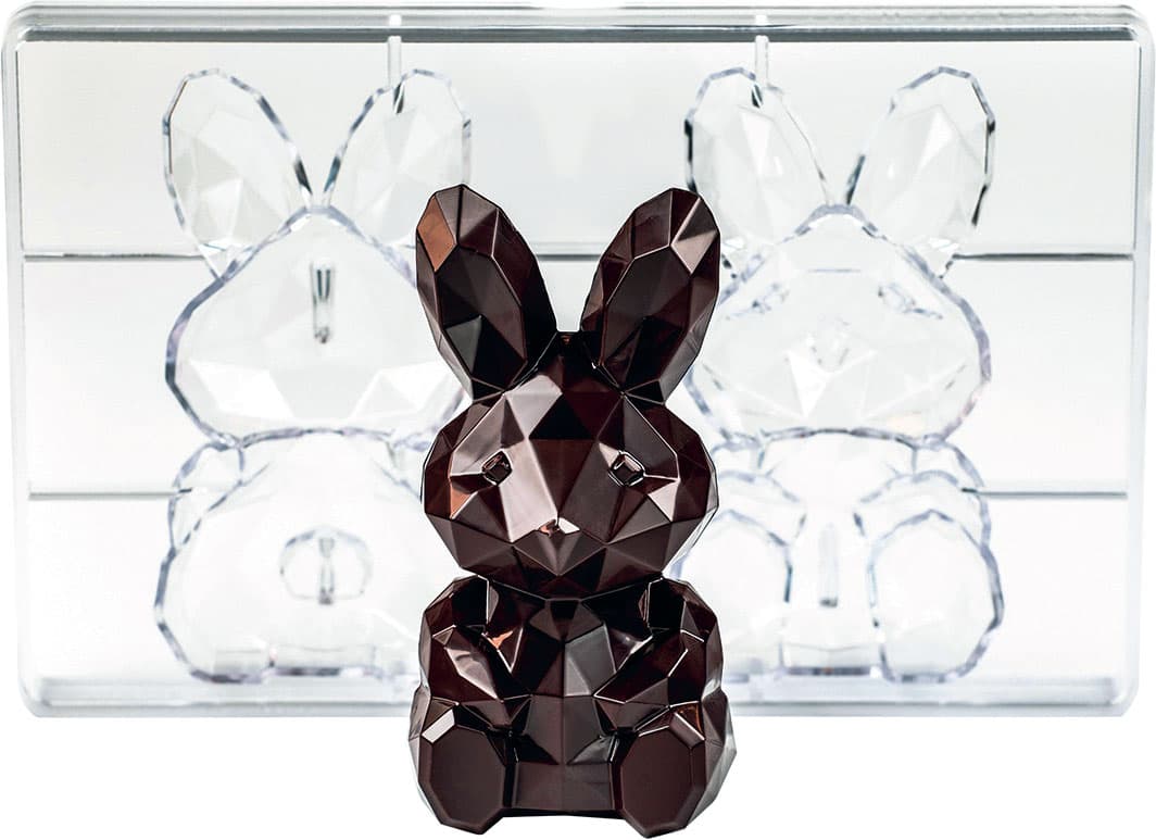 MOULE TRITAN LAPIN ORIGAMI