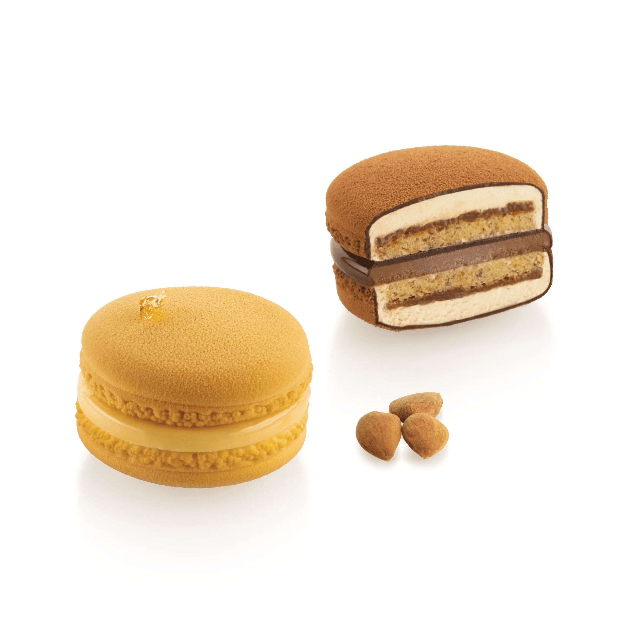 KIT MOULE SILIKOMART PROFESSIONNEL 8 EMPREINTES MACARONS