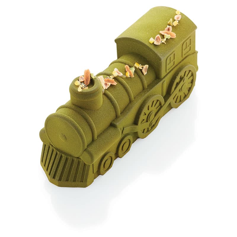 MOULE A BUCHE \"LOCOMOTIVE\" PAVONI PROFESSIONNEL - GAMME PAVOCAKE