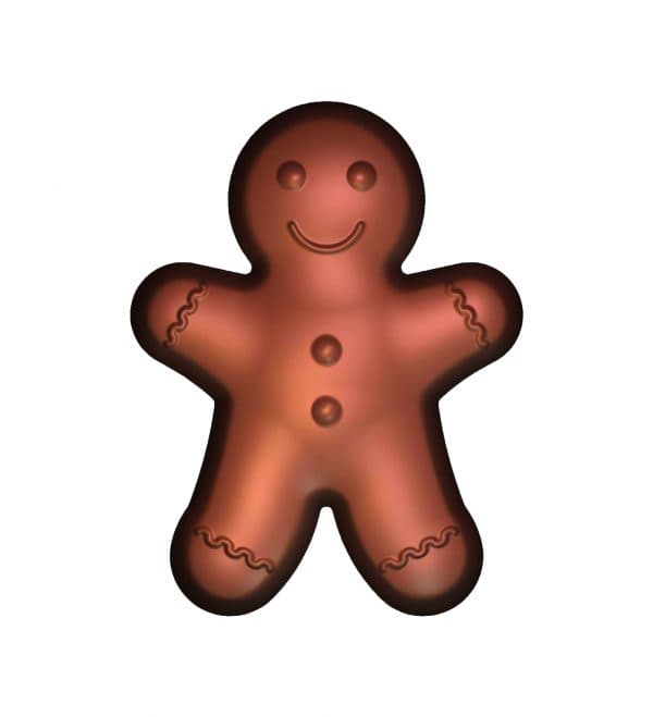 MOULE 10 EMPREINTES GINGER MAN