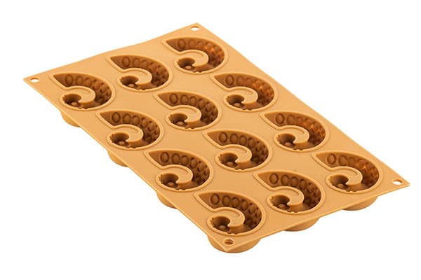 MOULE FLEXIBLE SILIKOMART PROFESSIONNEL 12 TENTACULES POULPE-GAMME NATURAE