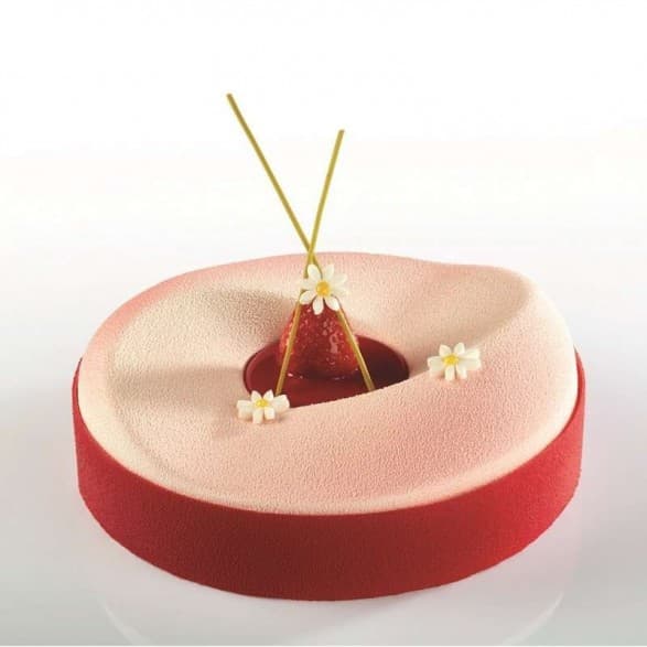 MOULE ROND PAVONI PROFESSIONNEL Ø 18X60 MM - 1140 ML - GAMME PAVOCAKE