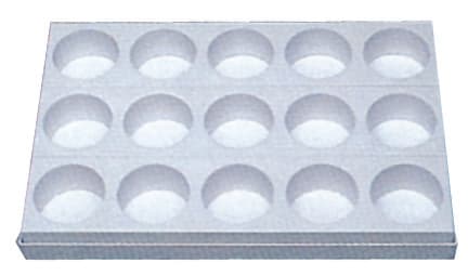 MOULE PLASTIQUE RAPIDE GATEAUX RONDS Ø 65 MM