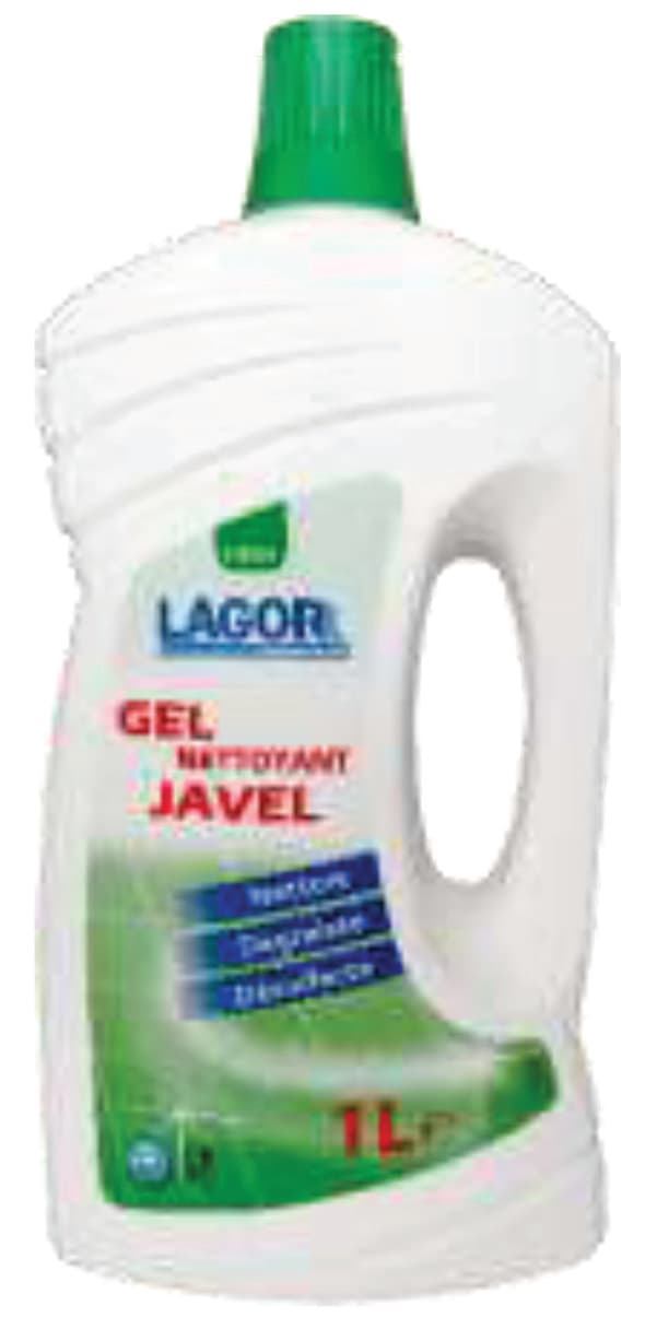 GEL NETTOYANT JAVEL SANS RINCAGE - 1 LITRE