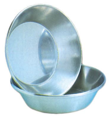 PAIRE DE PLATEAUX CUVETTE ALU POUR BALANCE BLAB1/1 ET BLAB1/2