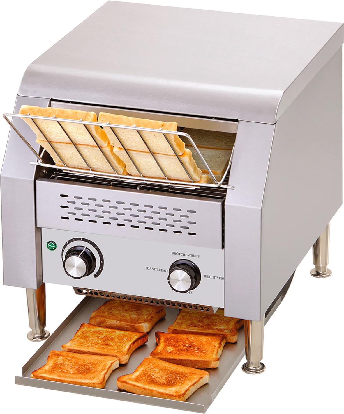 TOASTER A CONVOYEUR INOX