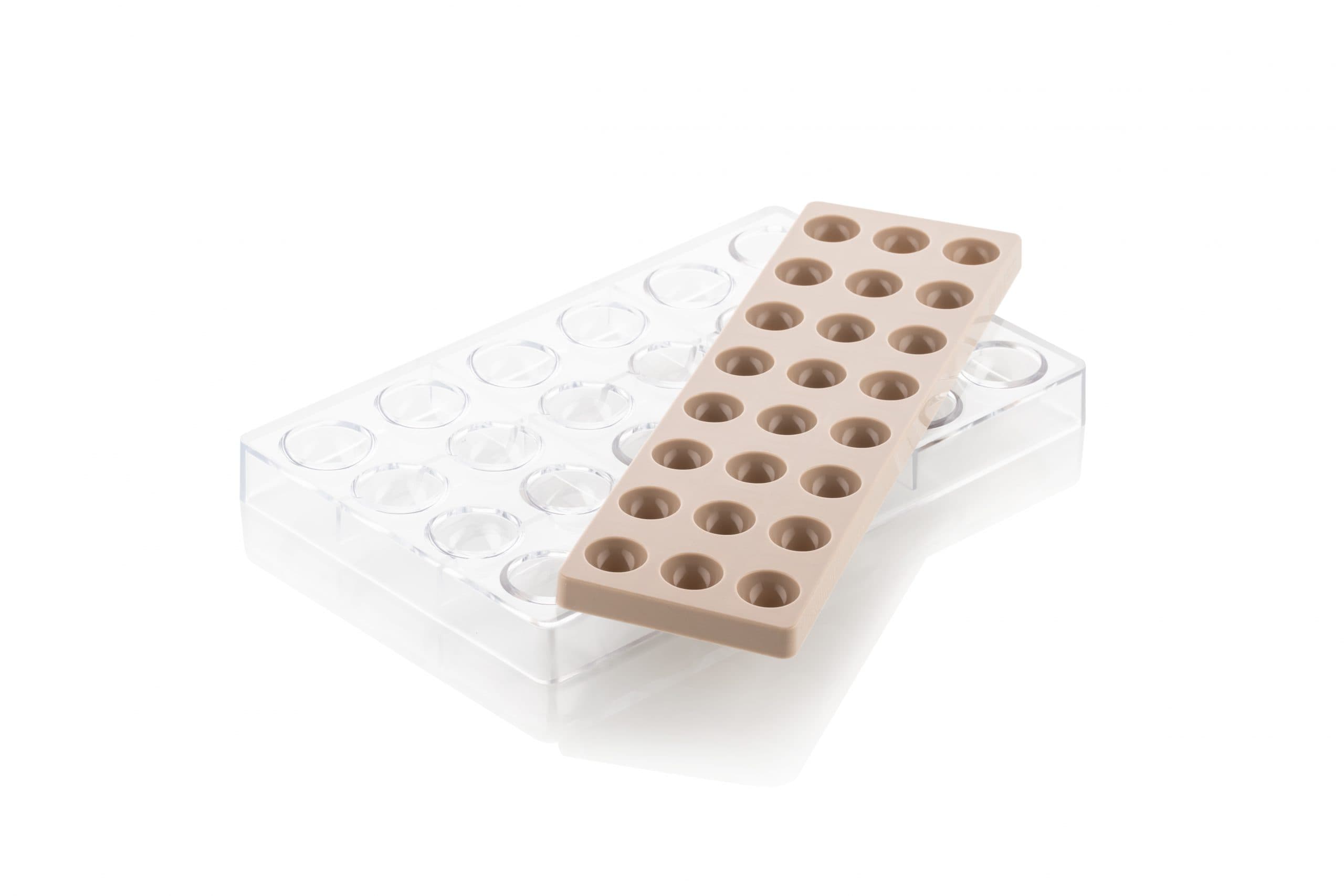 KIT SILIKOMART PROFESSIONNEL 24 DEMI SPHERES - GAMME CHOCADO - Image 2