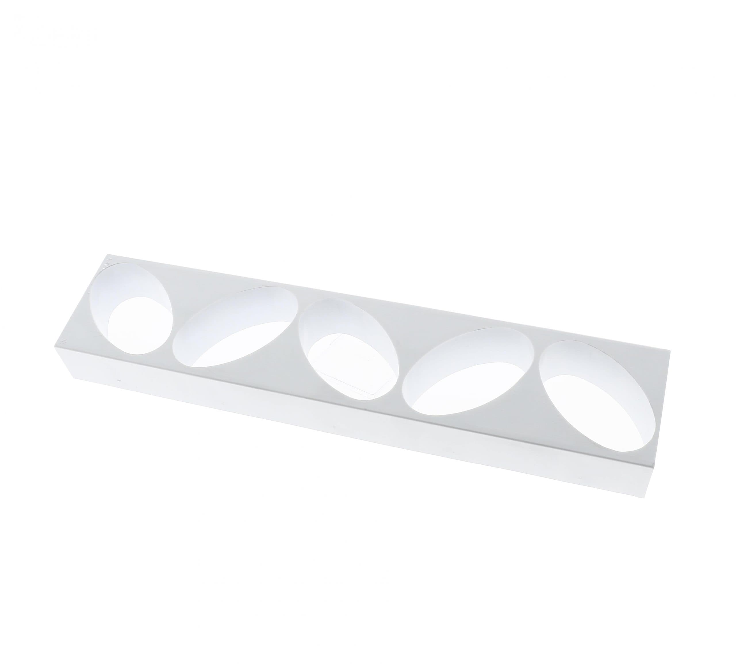 MOULE PLASTIQUE RAPIDE GATEAUX OVALES 85X50 MM