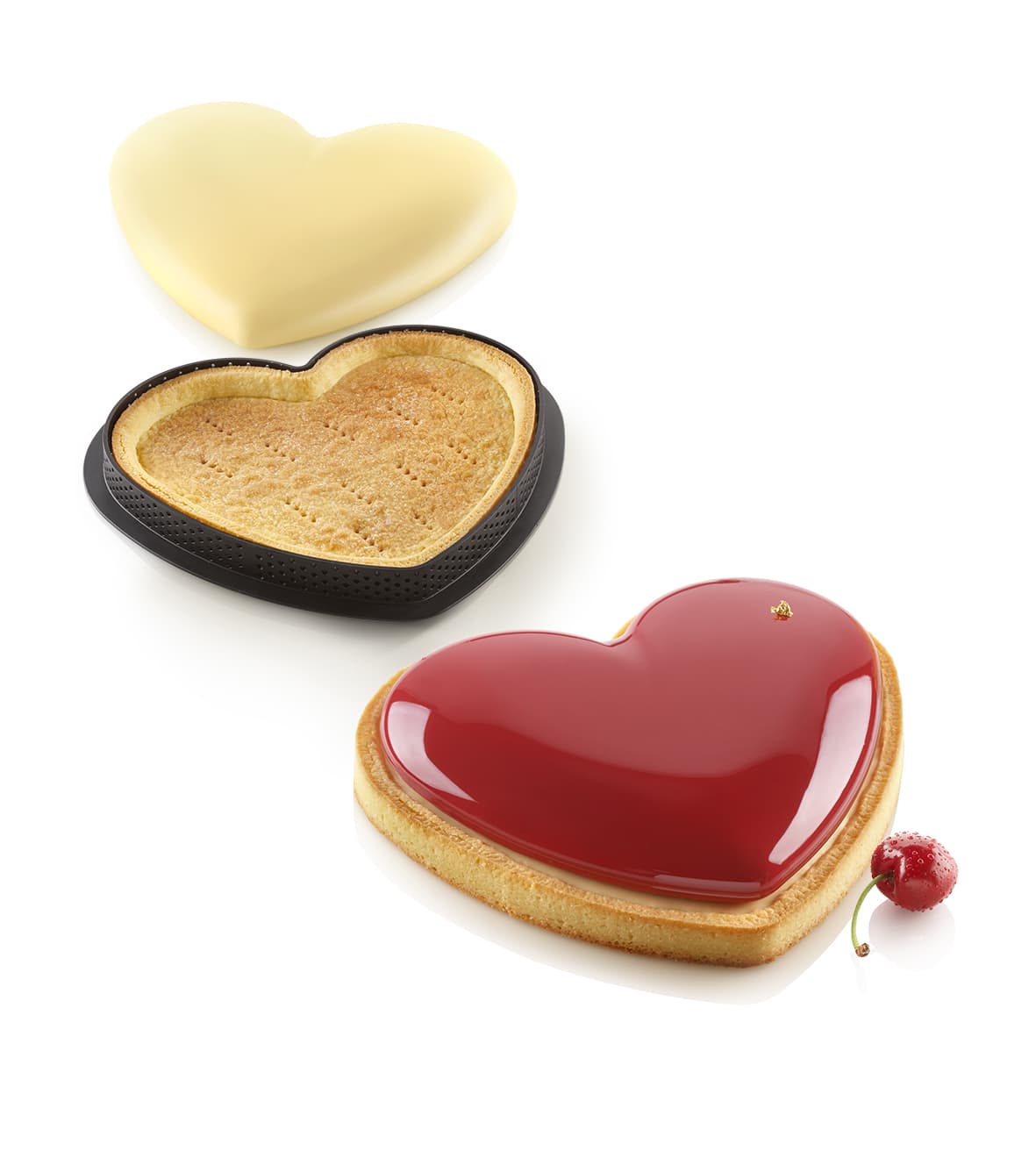 KIT SILIKOMART PROFESSIONNEL TARTE COEUR - Image 2