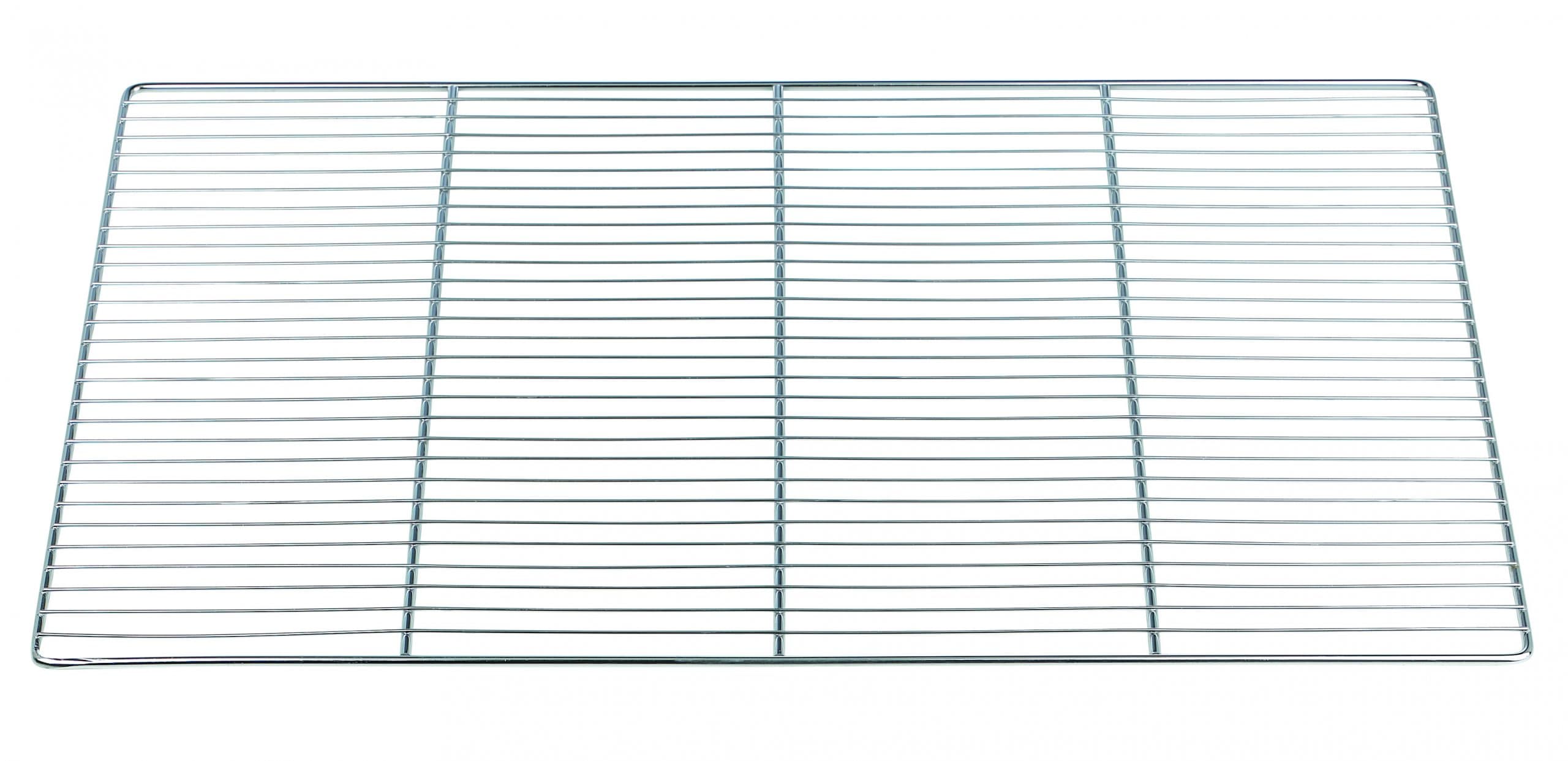 GRILLE INOX 600X400 - 3 TRAVERSES