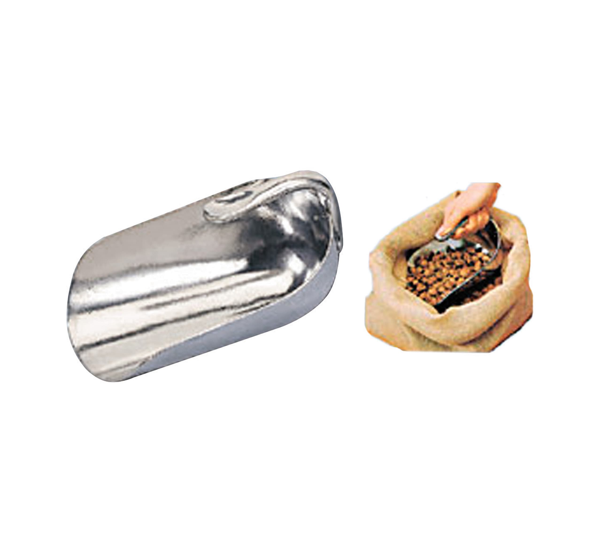 MAIN ALUMINIUM POIGNEE RETOURNEE 30 CM
