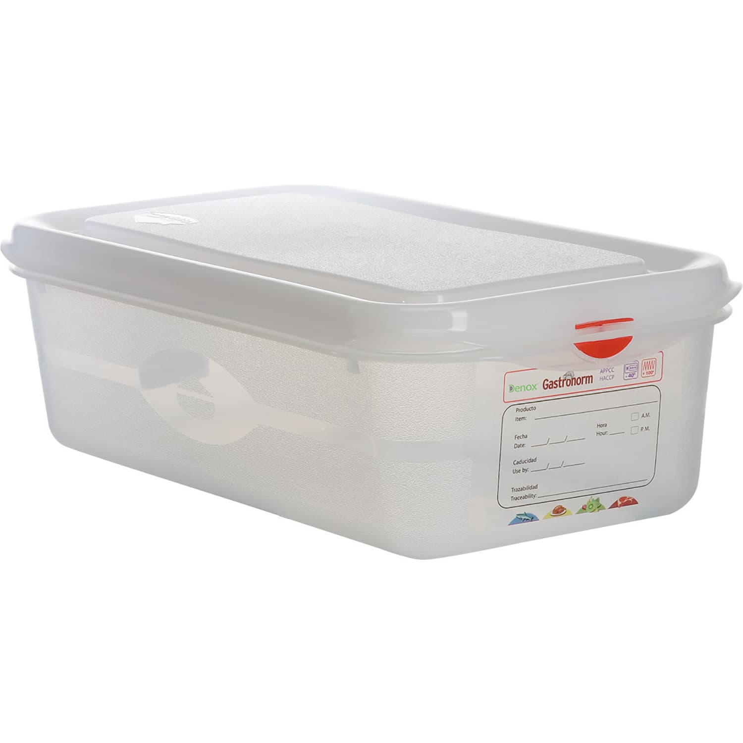 BOITE GASTRONORME 1/2 + COUVERCLE - 325X265 MM