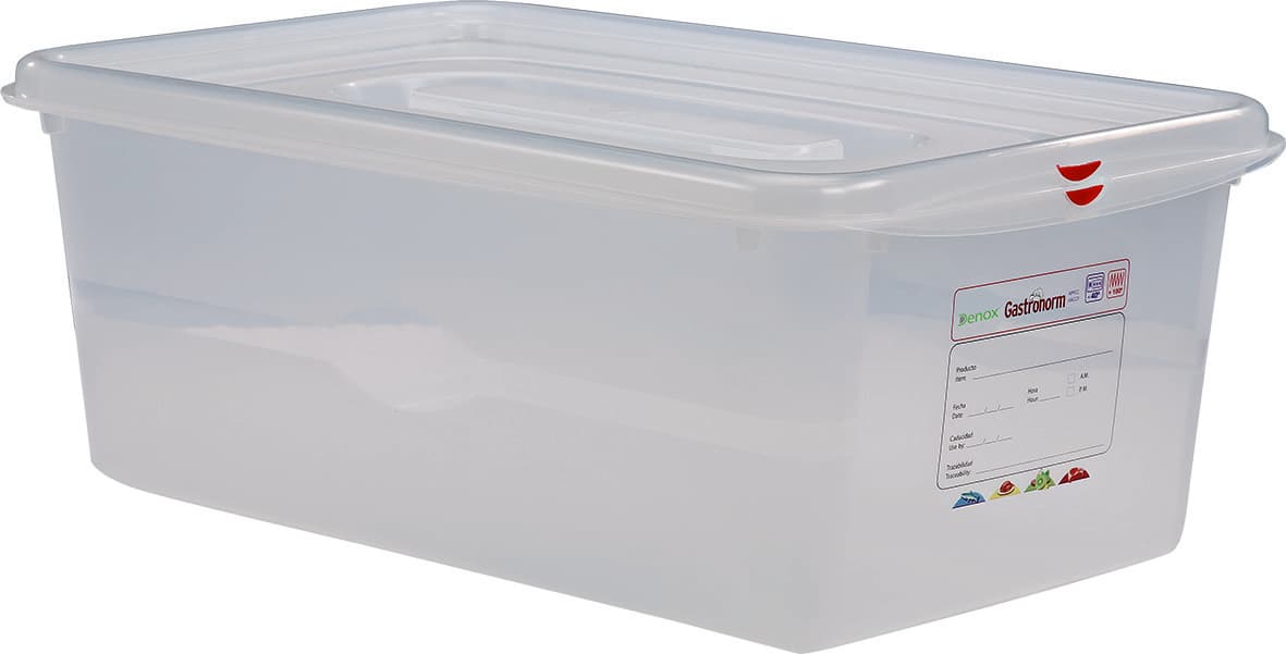 BOITE GASTRONORME 1/1 + COUVERCLE - 535X325 MM