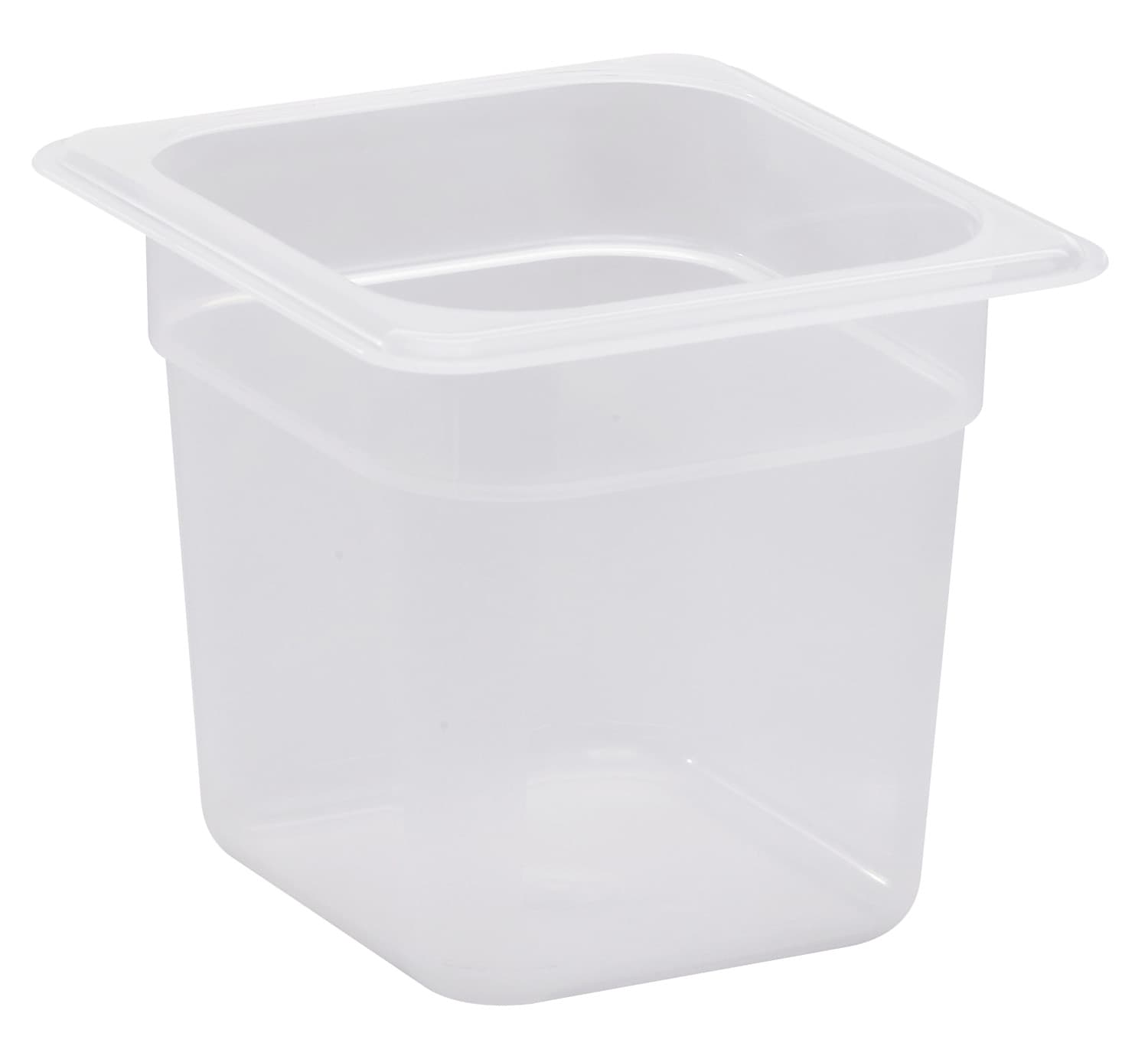 BOITE GASTRONORME POLYPROPYLENE 1/6 + COUVERCLE - 176X162 MM