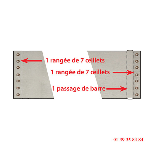 TOILE ENFOURNEUR ADAPTABLE GUYON