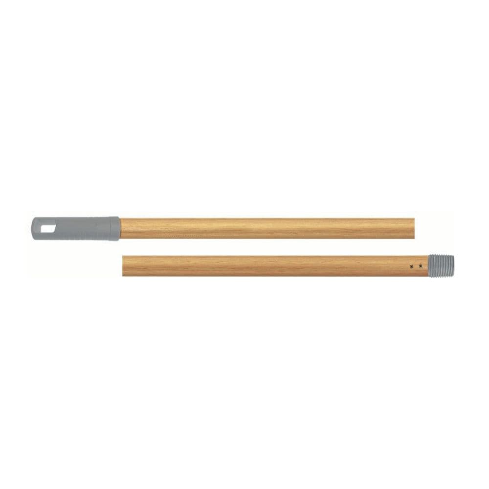 MANCHE ACIER A DOUILLE - IMITATION BOIS