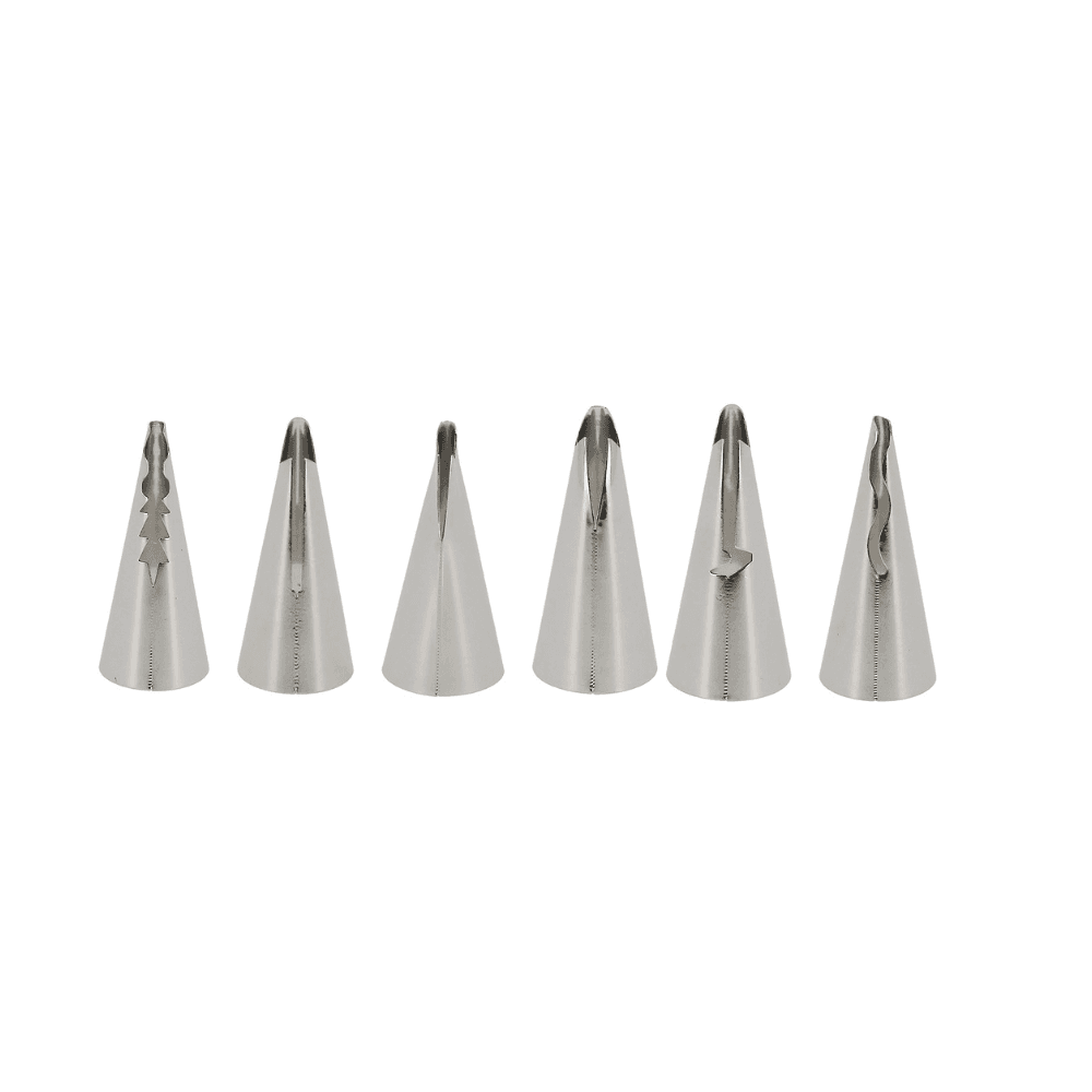 BOITE DE 6 DOUILLES INOX BRODERIE