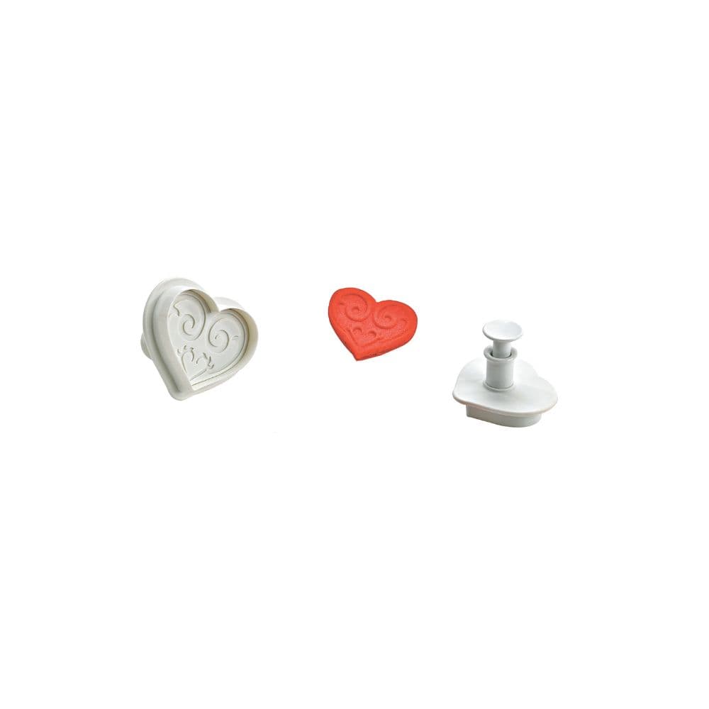DECOUPOIR PLASTIQUE COEUR- LE JEU DE 2