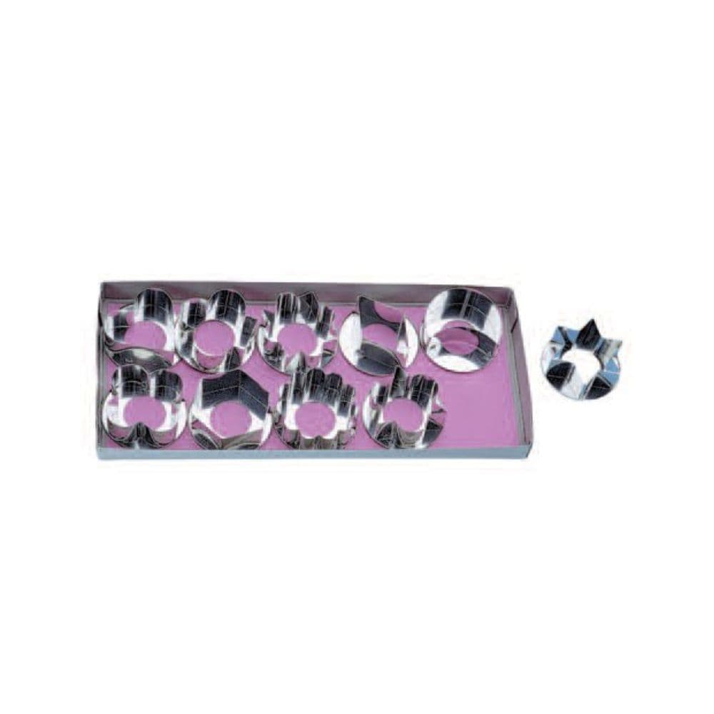 BOITE DE 10 DECOUPOIRS \"GATEAUX SECS\"