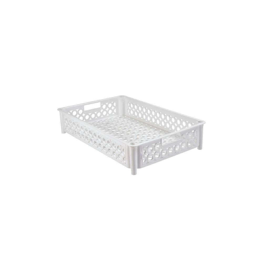 CAISSE AJOUREE EMPILABLE - 590X385X120 MM - 22 litres