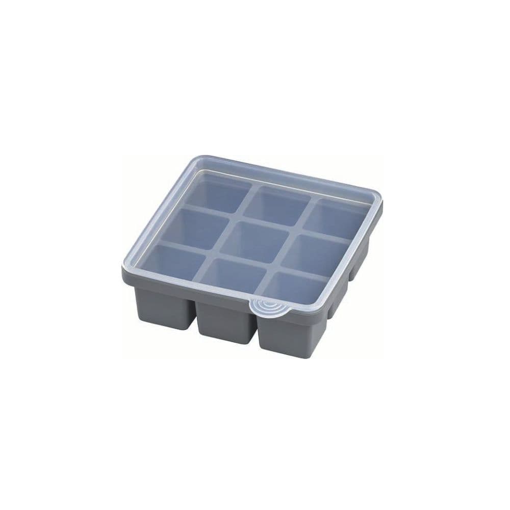 LOT DE 2 BACS A GLACONS SILICONE AVEC COUVERCLE