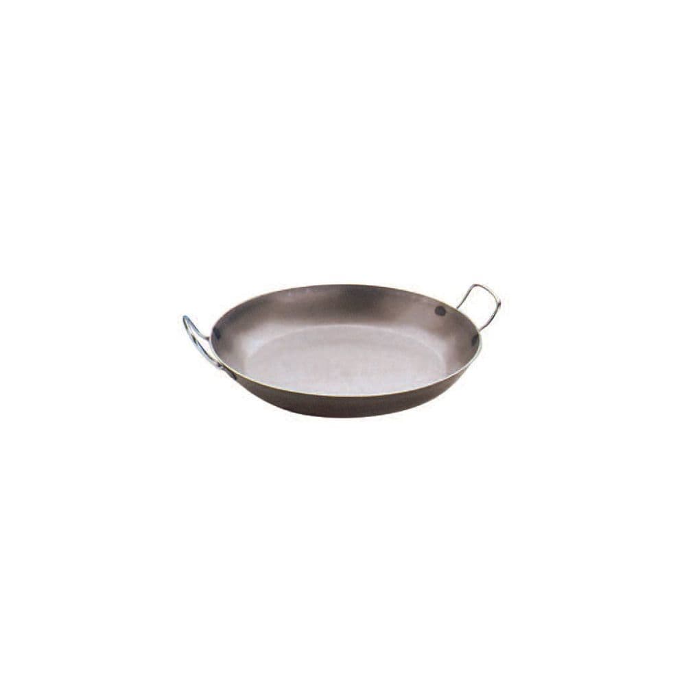 PLAT A PAELLE TOLE D ACIER