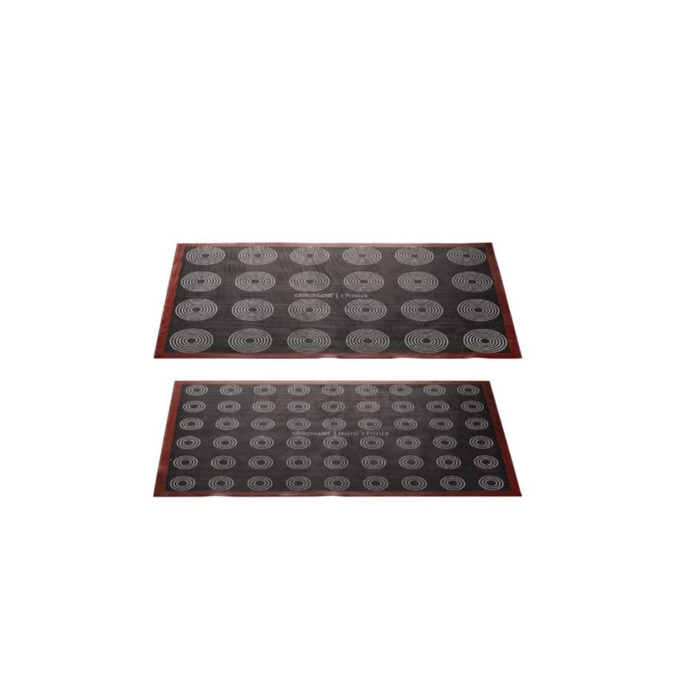 FEUILLE DE CUISSON SILIKOMART PROFESSIONNEL AIRMAT \\CHOUX\\ MICRO PERFOREE - MARQUAGE RECTO VERSO