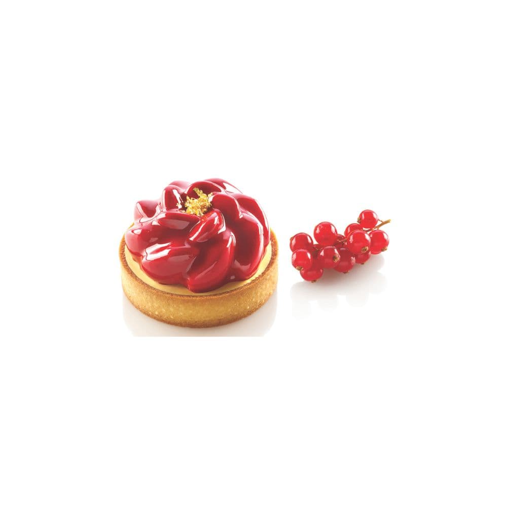 KIT SILIKOMART PROFESSIONNEL 6 TARTELETTES \\FLEUR\\