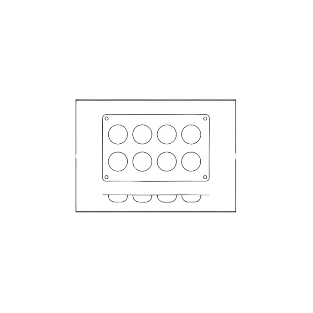 MOULE POMPONNETTES SILIKOMART PROFESSIONNEL - GAMME SILICON FLEX