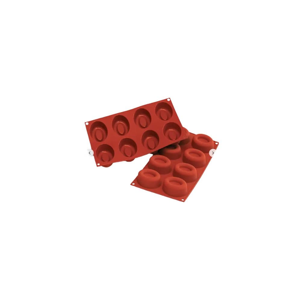 MOULE SAVARIN OVALE SILIKOMART PROFESSIONNEL - GAMME SILICON FLEX