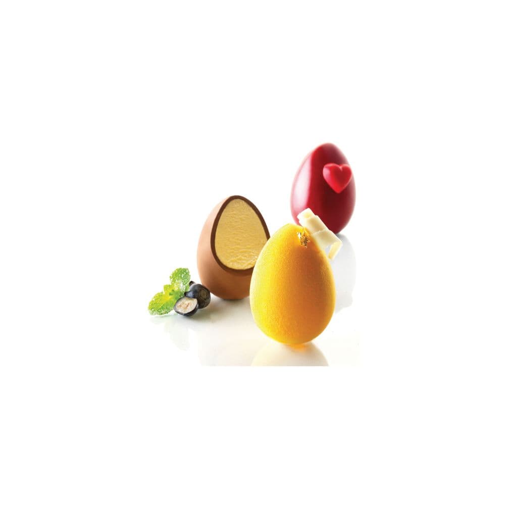 MOULE SILIKOMART PROFESSIONNEL 3D OEUFS