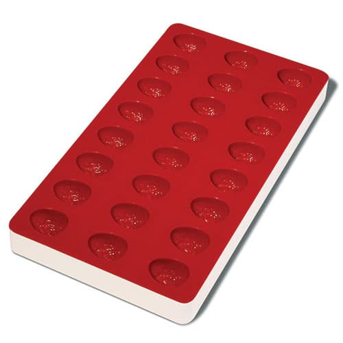 PLAQUE PATE DE FRUIT MODELE \"FRAISE\"