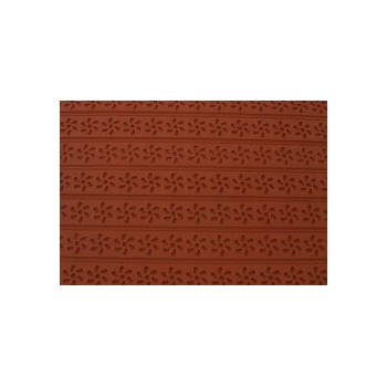 TAPIS RELIEF MOTIF "FLEURS"