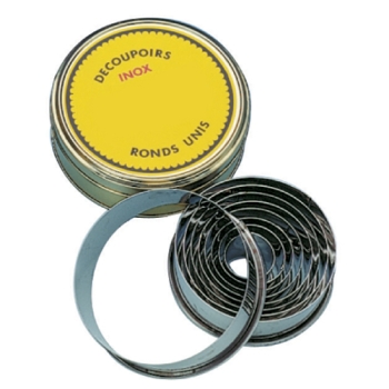 DECOUPOIR ROND UNI INOX  