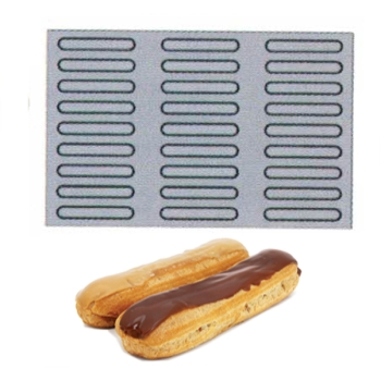 TOILE DE CUISSON MAE PROFESSIONNEL 27 ECLAIRS - GAMME FIBERMAE