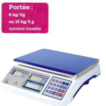 BALANCE MAGASIN POIDS/PRIX-6 KGS-15 GKS