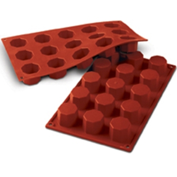 MOULE SILIKOMART PROFESSIONNEL OCTOGONES - GAMME SILICON FLEX